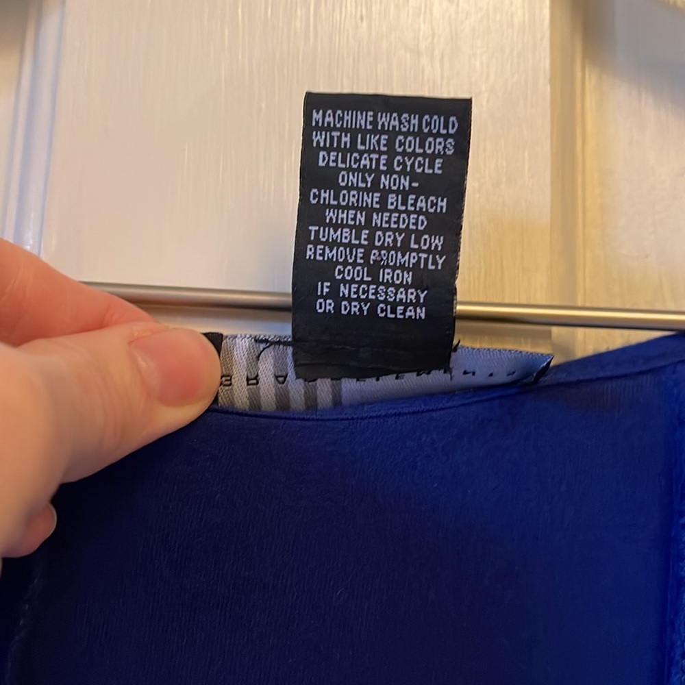 Grace Elements Blue Tee Shirt Dress - Picture 4 of 5